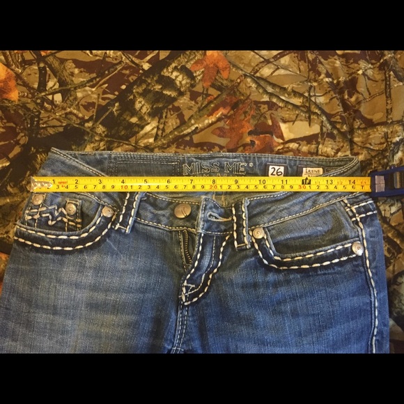 Miss me jeans straight leg size 26 - Picture 3 of 3